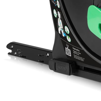 Lionelo - Car seat with rotating base HARPER i-Size 76-150 cm Black Carbon