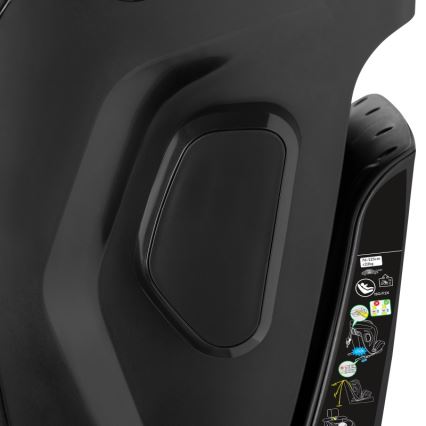 Lionelo - Car seat with rotating base HARPER i-Size 76-150 cm Black Carbon