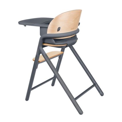 Lionelo - CELIA 3-in-1 Children's Dining Chair, Grey Wood