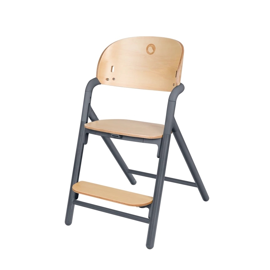Lionelo - CELIA 3-in-1 Children's Dining Chair, Grey Wood
