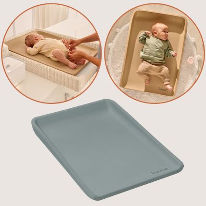 Lionelo - Changing Mat MEGS 49x70 cm Grey Dove