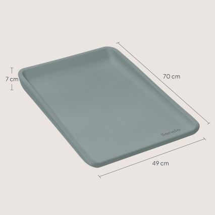 Lionelo - Changing Mat MEGS 49x70 cm Grey Dove