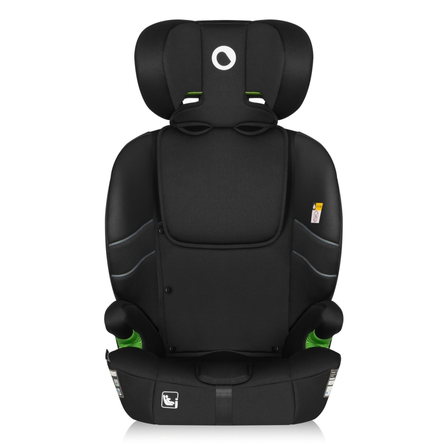 Lionelo - Child car seat LEVI FIX i-Size 76-150 cm Black Carbon