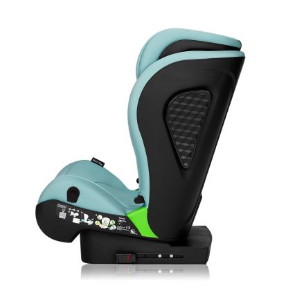 Lionelo - Child car seat NEAL i-Size 100-150 cm Green Turquoise