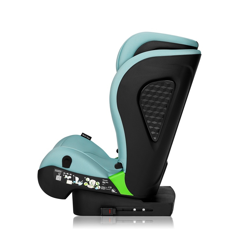 Lionelo - Child car seat NEAL i-Size 100-150 cm Green Turquoise