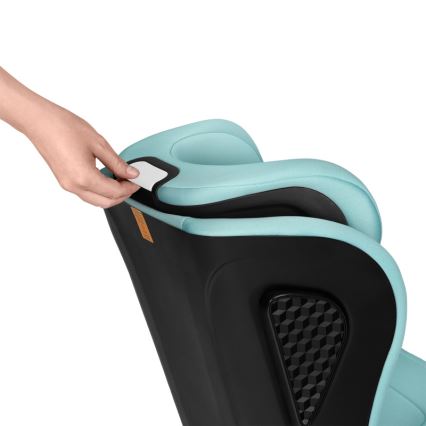 Lionelo - Child car seat NEAL i-Size 100-150 cm Green Turquoise