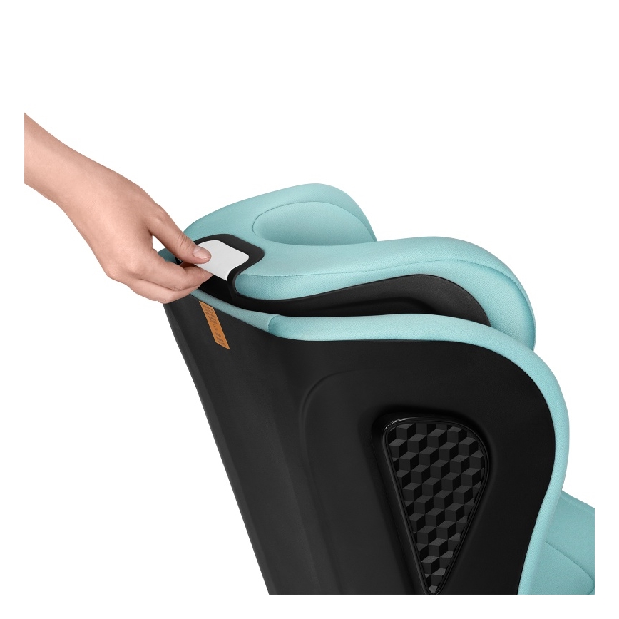 Lionelo - Child car seat NEAL i-Size 100-150 cm Green Turquoise
