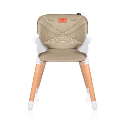 Lionelo - Children's 2-in-1 Dining Chair KOEN Beige Sand