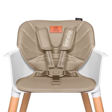 Lionelo - Children's 2-in-1 Dining Chair KOEN Beige Sand