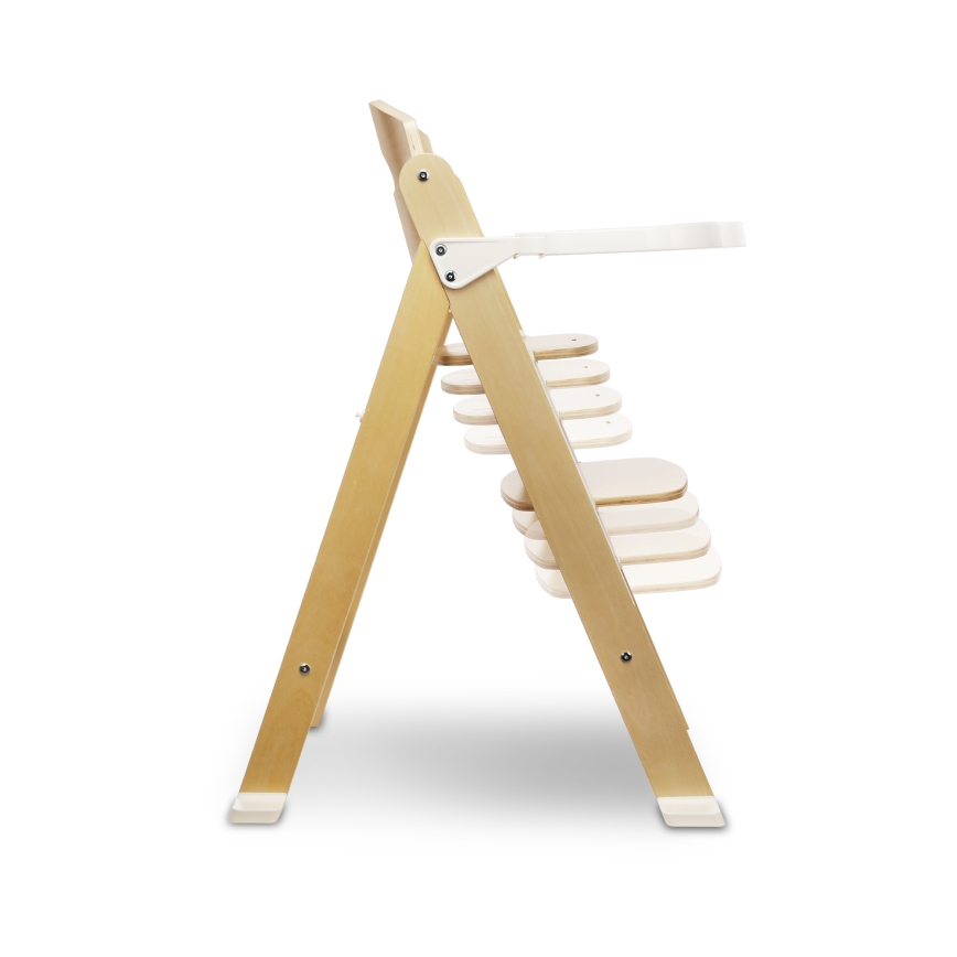 Lionelo - Children's 3-in-1 Dining Chair FLORIS White Natural