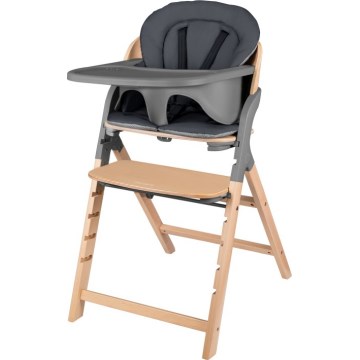 Lionelo - Children's 3-in-1 High Chair MEGAN Grey Wood