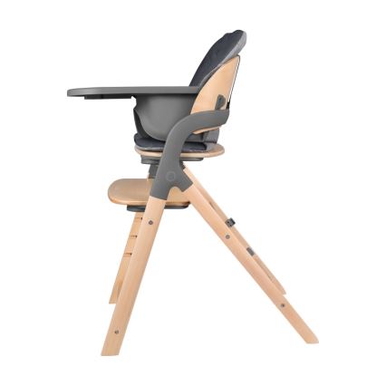 Lionelo - Children's 3-in-1 High Chair MEGAN Grey Wood