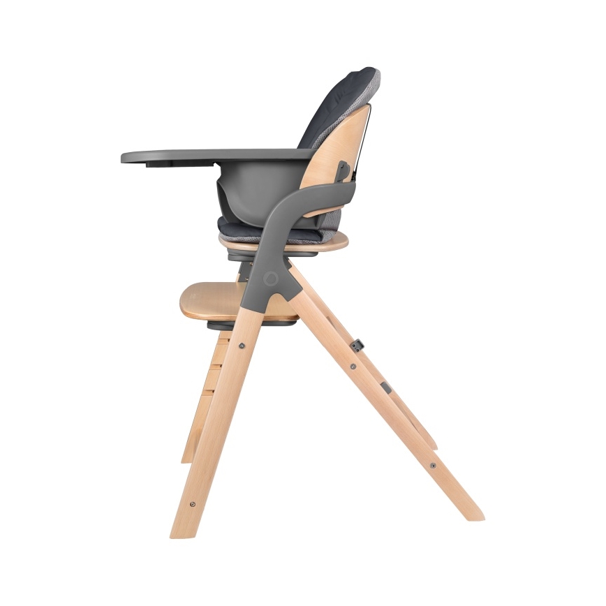 Lionelo - Children's 3-in-1 High Chair MEGAN Grey Wood