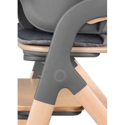 Lionelo - Children's 3-in-1 High Chair MEGAN Grey Wood