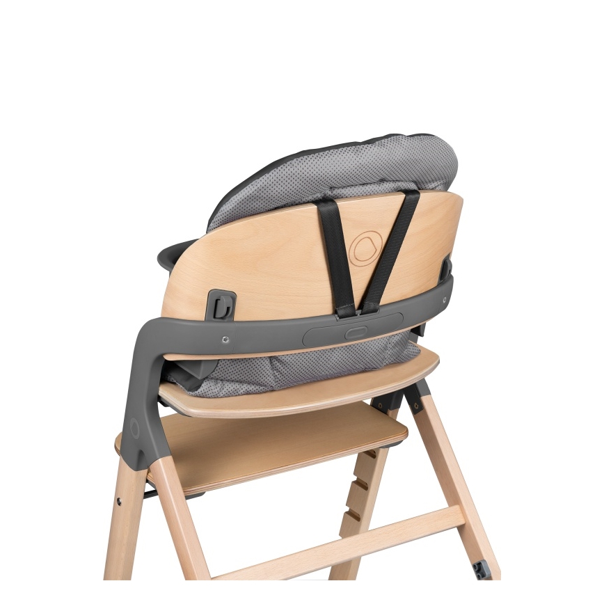 Lionelo - Children's 3-in-1 High Chair MEGAN Grey Wood