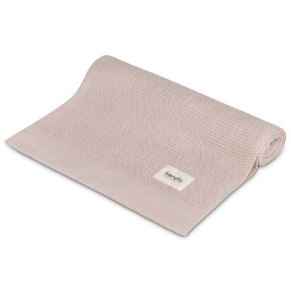 Lionelo - Children's Blanket BAMBOO BLANKET 75x100 cm Beige Sand