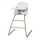 Lionelo - Children's dining chair 2in1 DALIA white/brown