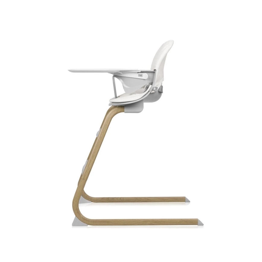 Lionelo - Children's dining chair 2in1 DALIA white/brown