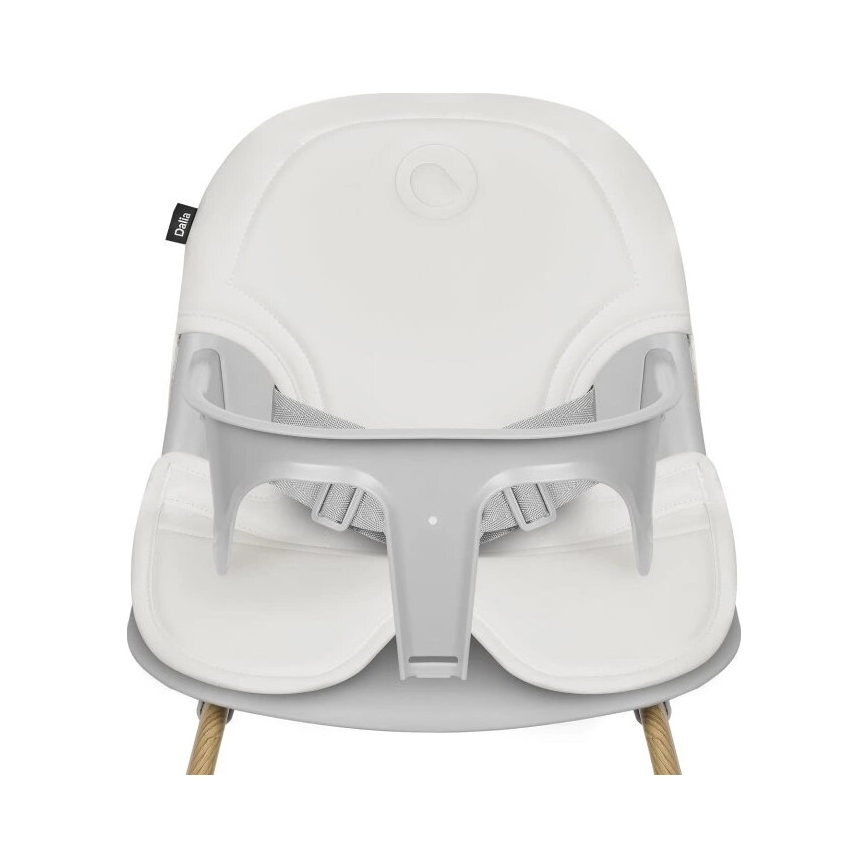 Lionelo - Children's dining chair 2in1 DALIA white/brown