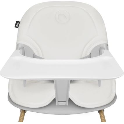 Lionelo - Children's dining chair 2in1 DALIA white/brown