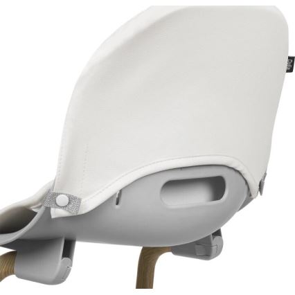Lionelo - Children's dining chair 2in1 DALIA white/brown