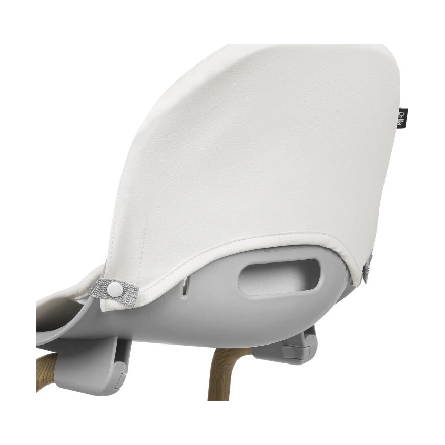 Lionelo - Children's dining chair 2in1 DALIA white/brown