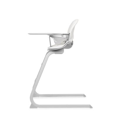 Lionelo - Children's dining chair 2in1 DALIA white/grey