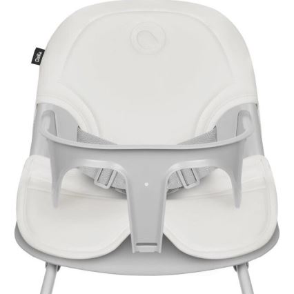 Lionelo - Children's dining chair 2in1 DALIA white/grey