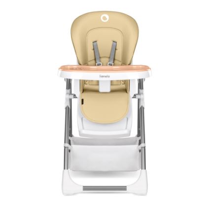 Lionelo - Children's dining chair LINN PLUS white/beige