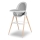 Lionelo - Children's Dining Chair MONA Stone