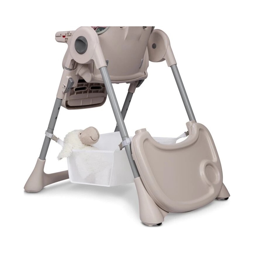 Lionelo - Children's dining chair ZANNA beige