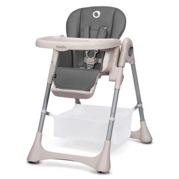 Lionelo - Children's dining chair ZANNA grey