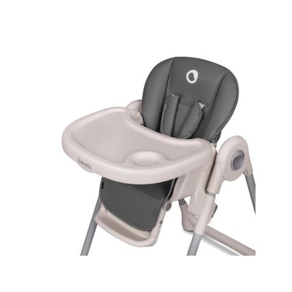 Lionelo - Children's dining chair ZANNA grey