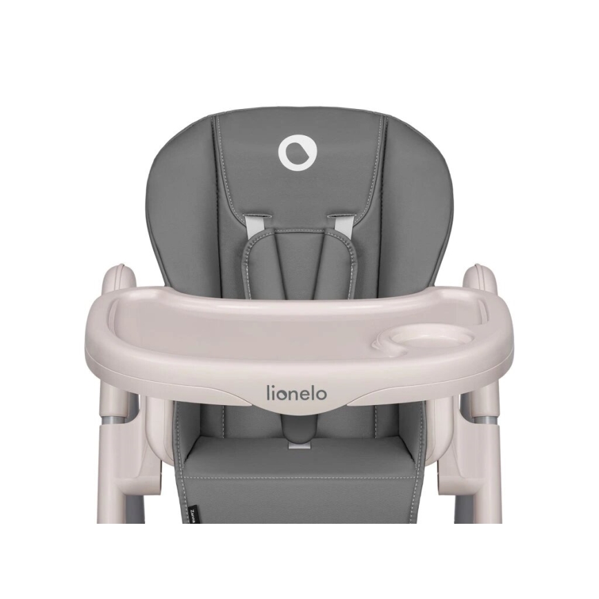 Lionelo - Children's dining chair ZANNA grey