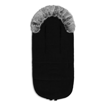 Lionelo - Children's Footmuff FRODE Black Carbon