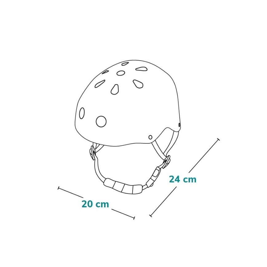 Lionelo - Children's Helmet HELMET Blue Sky