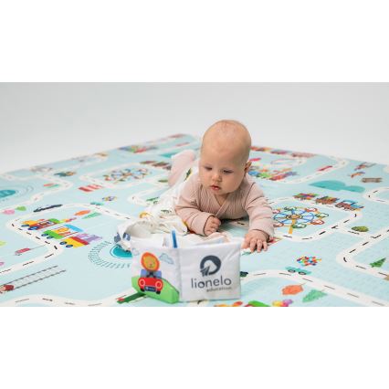 Lionelo - Children's play mat ROBBY