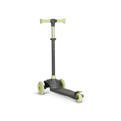 Lionelo - Children's scooter JESSY grey/green