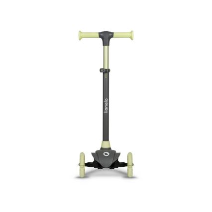 Lionelo - Children's scooter JESSY grey/green