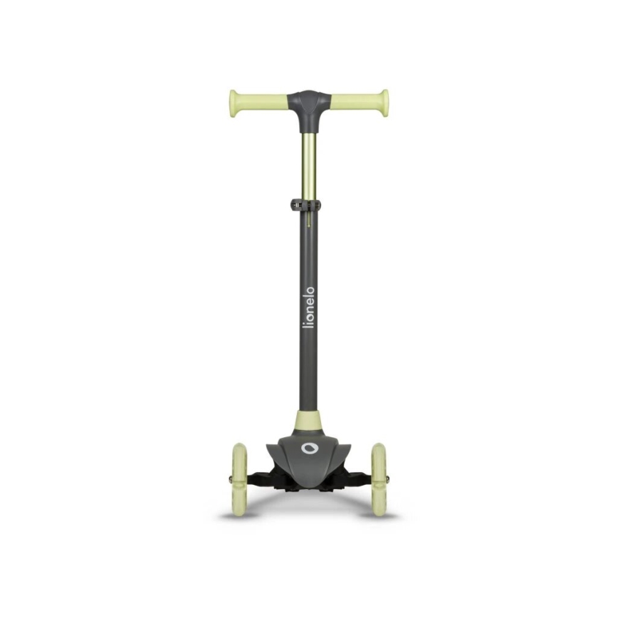 Lionelo - Children's scooter JESSY grey/green