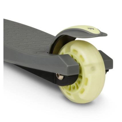 Lionelo - Children's scooter JESSY grey/green
