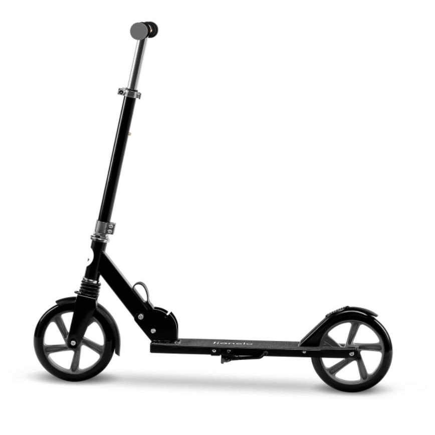 Lionelo - Children's scooter LUCA black