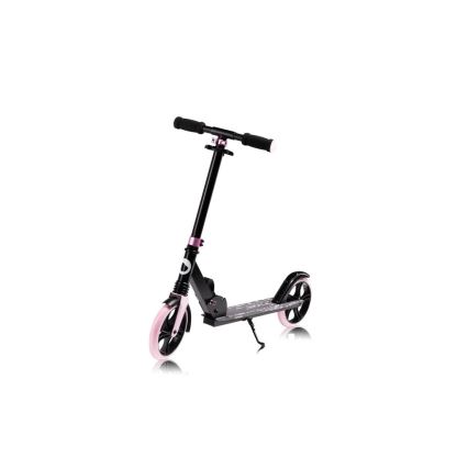Lionelo - Children's scooter LUCA black/pink