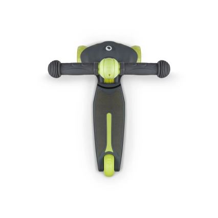 Lionelo - Children's scooter TIMMY 3xAA green/grey