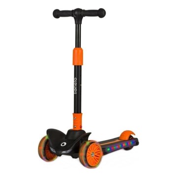 Lionelo - Children's scooter TIMMY orange/black