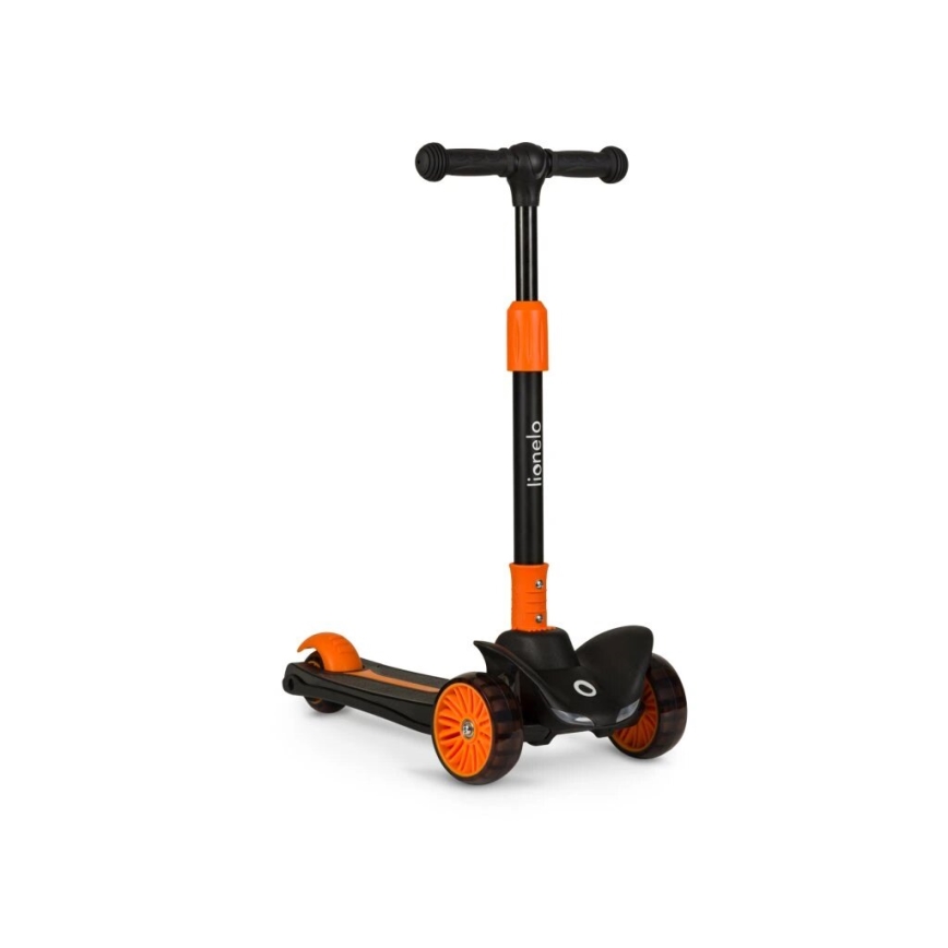 Lionelo - Children's scooter TIMMY orange/black