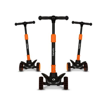 Lionelo - Children's scooter TIMMY orange/black