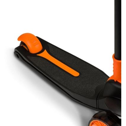 Lionelo - Children's scooter TIMMY orange/black