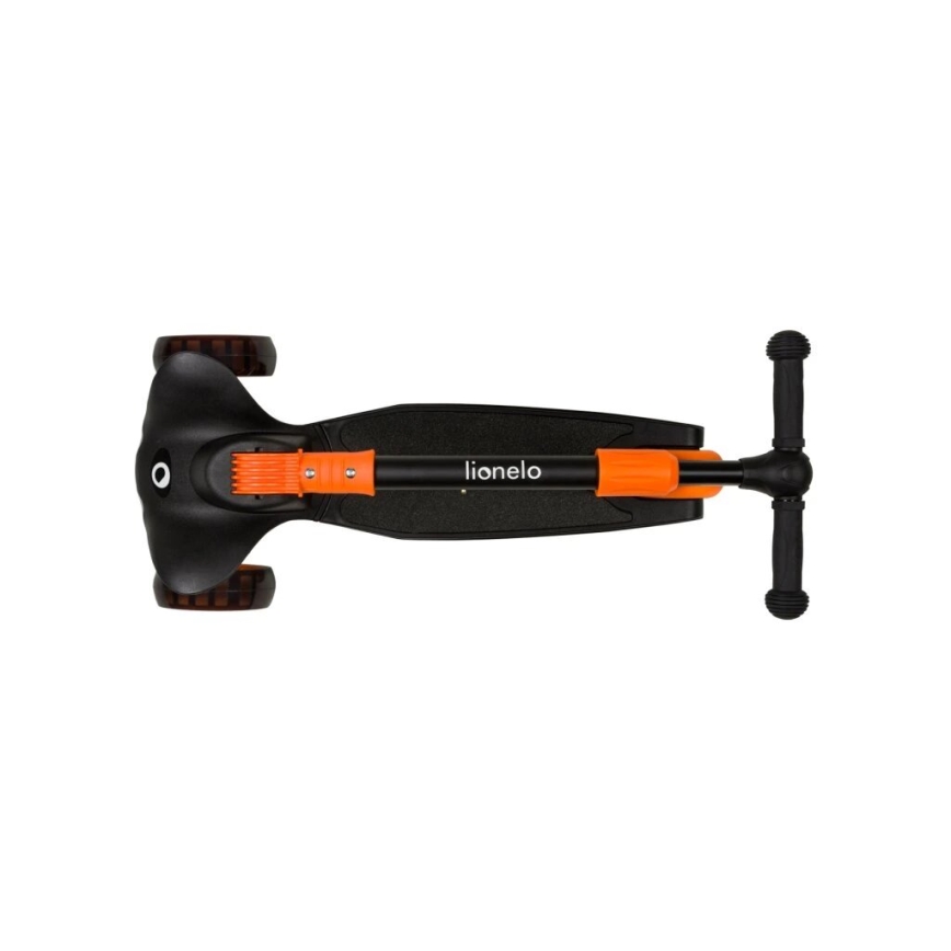 Lionelo - Children's scooter TIMMY orange/black