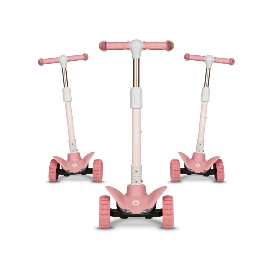 Lionelo - Children's scooter TIMMY pink